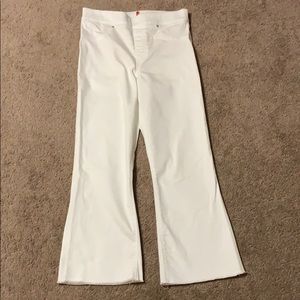Spanx white crop pants
